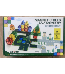 Soyee Magnetic Tiles Road Toppers Set Kids Toys. 1474 Sets. EXW Denver, CO